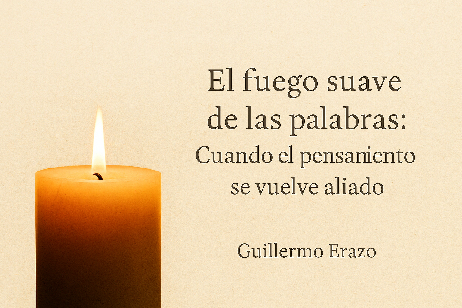 Reflexión sobre el diálogo interno y cómo convertir el pensamiento en aliado.